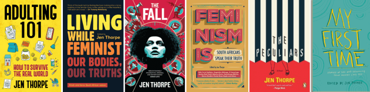 A selection of Jen Thorpe's books